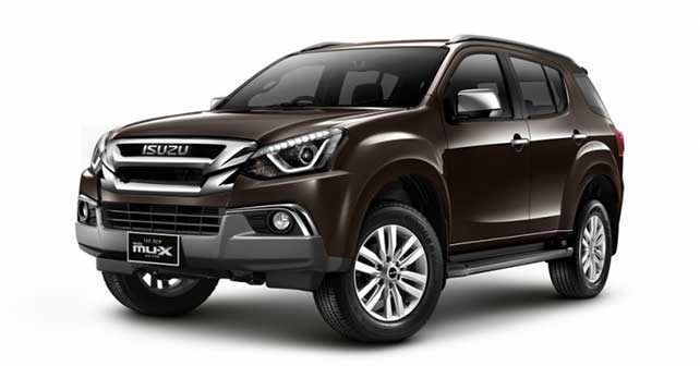 2017 Isuzu MU X Front1