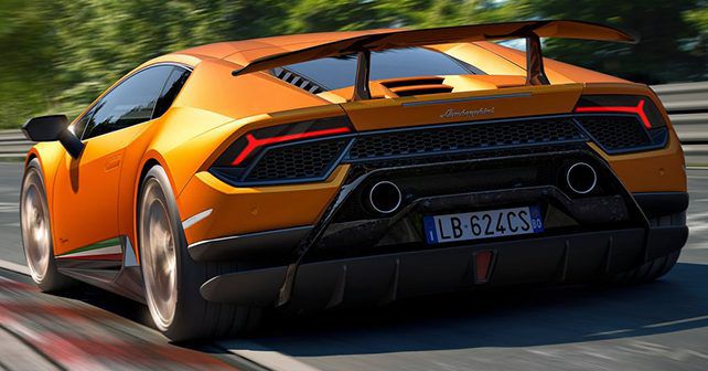 2017 Lamborghini Huracan Performante Rear