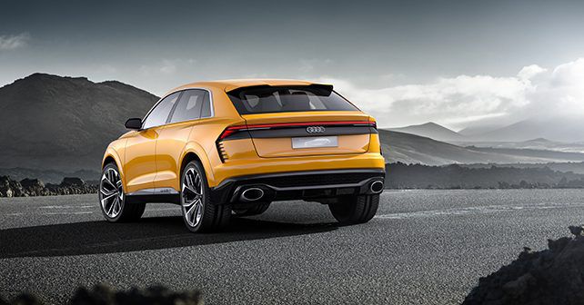 Audi Q8 Sport Concept Rear Static
