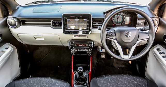 Maruti Suzuki Ignis Alpha dashboard controls