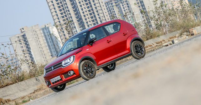 Maruti Suzuki Ignis Alpha front three quarter