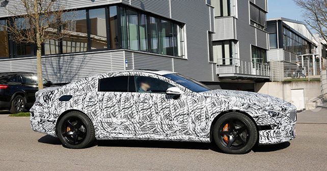 Mercedes AMG GT 4 side profile