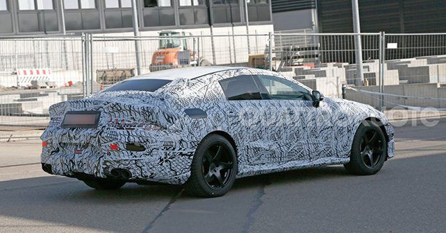 Mercedes AMG GT 4door rear profile