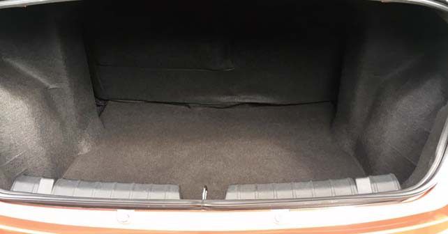 Tata Tigor boot space