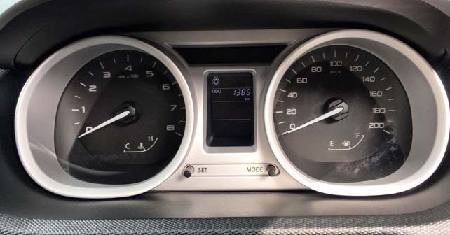 Tata Tigor instrument cluster