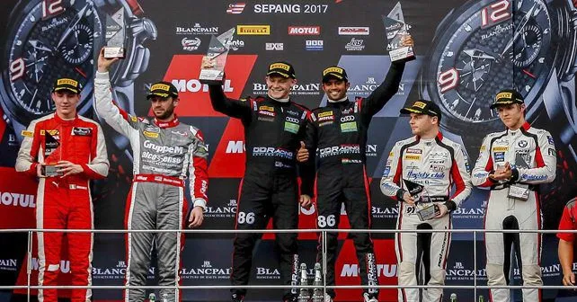Aditya Patel Blancpain GT Asia Win