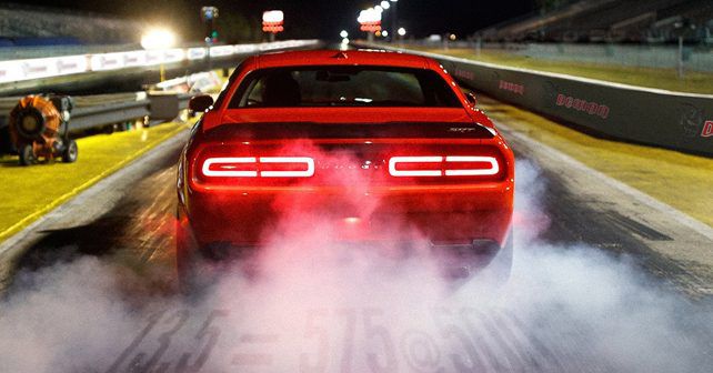 Dodge Challenger SRT Demon rear