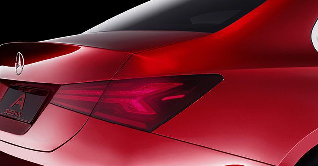 Mercedes Benz Cocnept A Sedan Tail Lamp