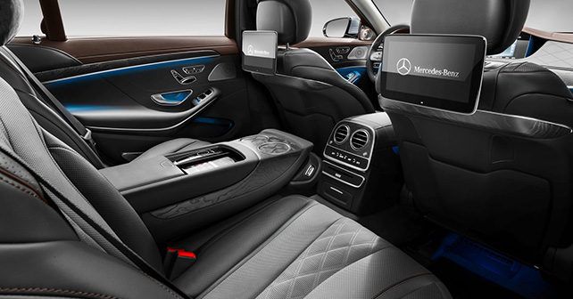 Mercedes Benz S Class 2018 Rear Seats