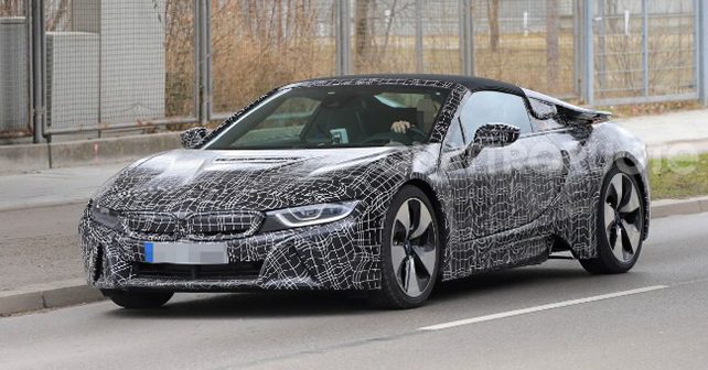 2018 BMW I8 Roadster Spyder Convertible Spy Shot4