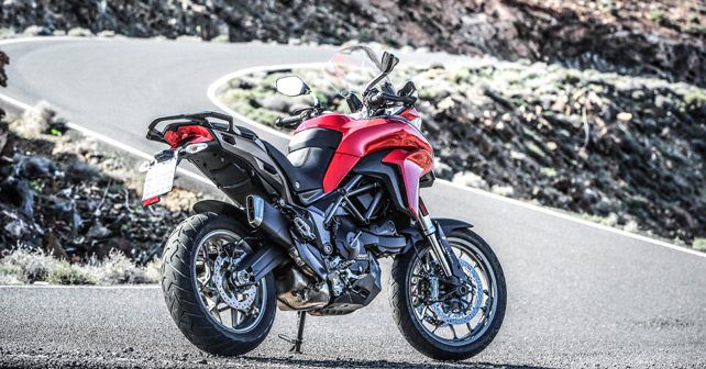 Ducati Multistrada 950 Rear Three Quarter