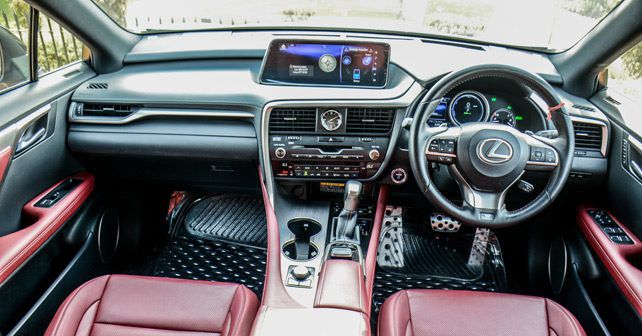 lexus rx 450h interior