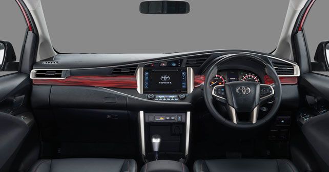 toyota innova crysta touring sport interior cabin