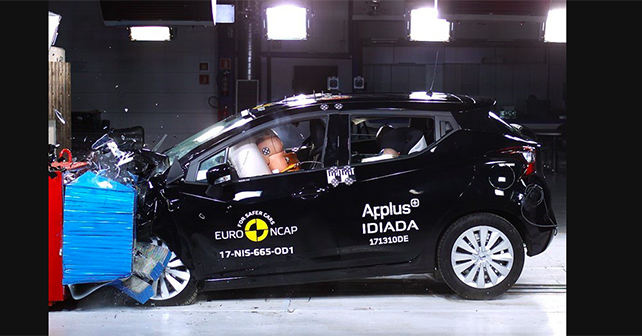 2017 Nissan Micra Euro NCAP Crash Test