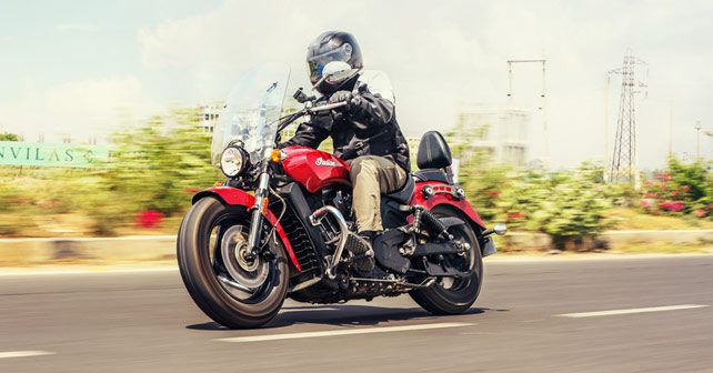 Indian Scout Sixty motion