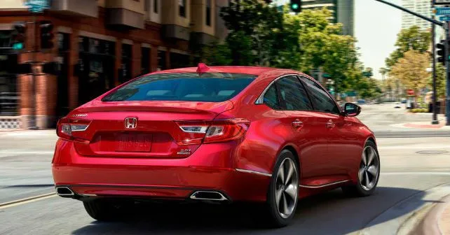 2018 honda accord rear