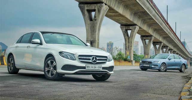 Mercedes Benz E Class vs Volvo S90