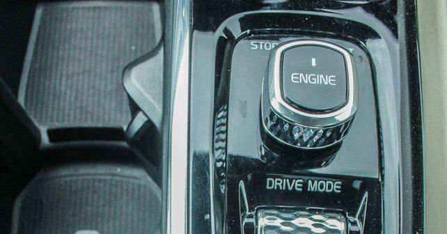 Volvo S90 Inscription engine start twist knob