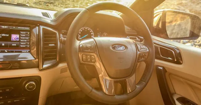 ford endeavour steering wheel
