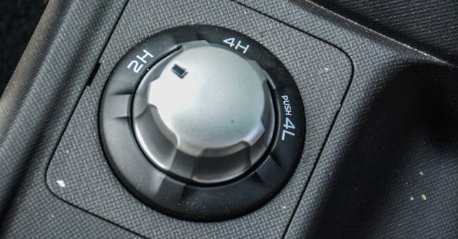 isuzu mu x four wheel drive selector