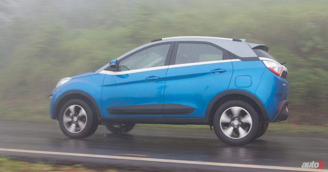 Tata Nexon Side Profile Dynamic
