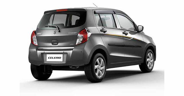 Maruti Suzuki Celerio Limited Edition rear 
