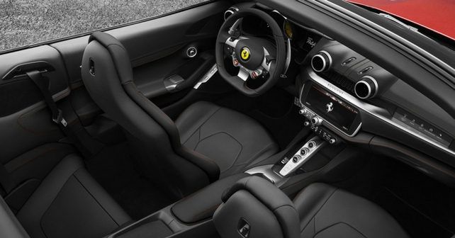 ferrari portofino interior