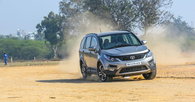 tata hexa off road