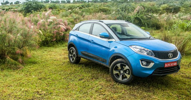 tata nexon front three quarter