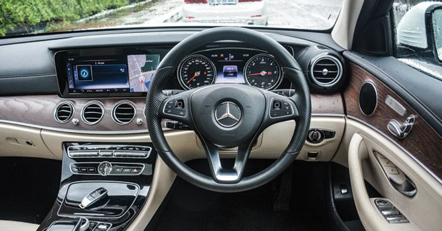 Mercedes Benz E Class interior