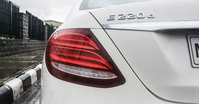 Mercedes Benz E Class rear light