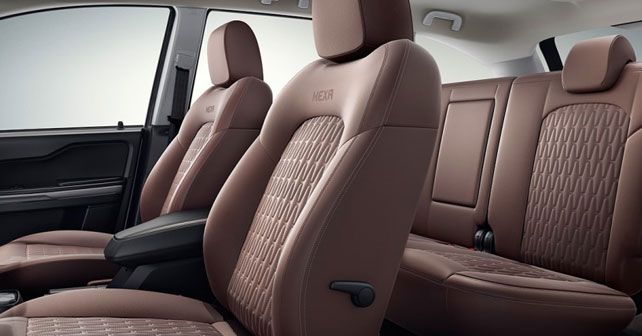 tata hexa downtown urban edition interior