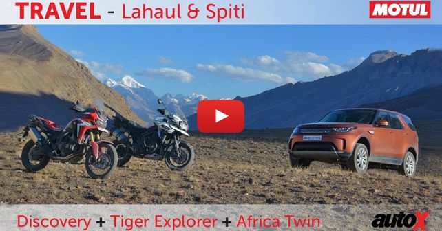 Discovery Tiger Explorer Africa Twin Video