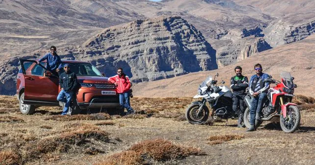 Land Rover Discovery and Trimph Tiger and Honda Africa Twin Travelogue Pic19