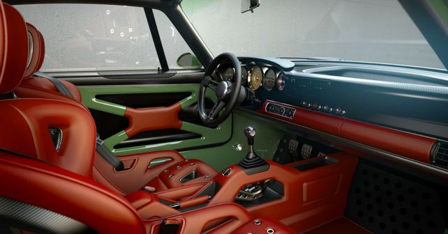 singer porsche 911 interior
