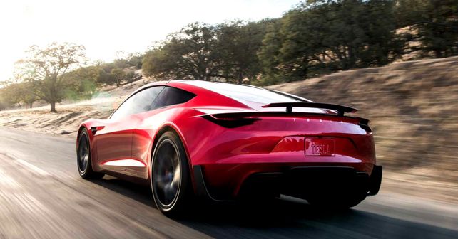 tesla roadster rear