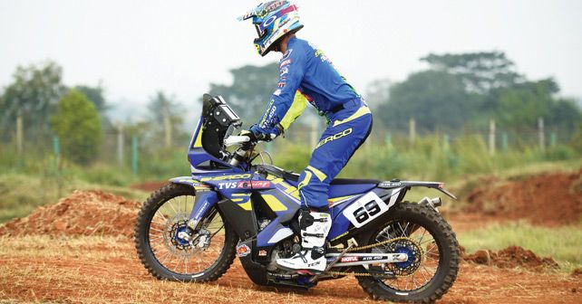 Sherco TVS RTR 450 action21