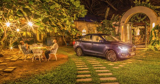 maruti suzuki dzire led headlight on1