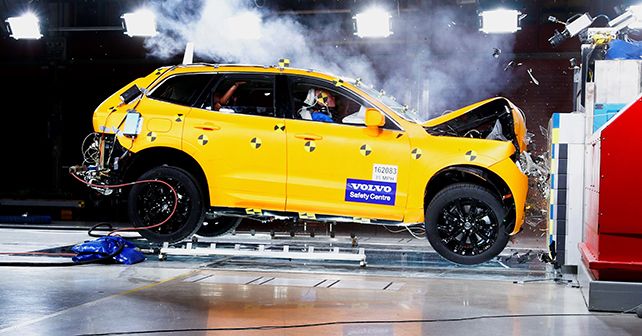 2018 Volvo XC60 frontal Crash tests