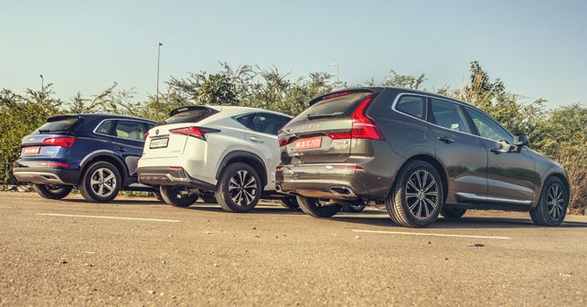 Audi Q5 vs Lexus NX 300h vs Volvo XC60