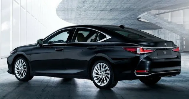 2019 lexus es rear