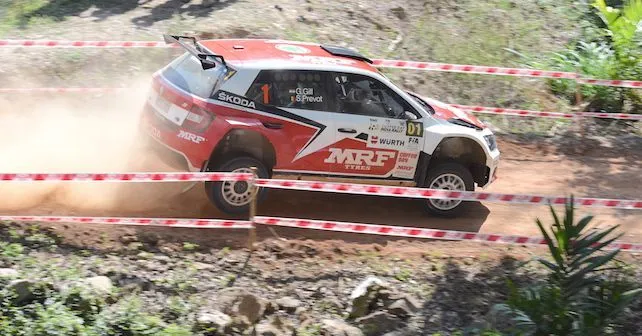 gaurav gill mrf wrc-2