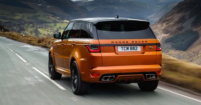 2018 Range Rover Sport SVR Rear