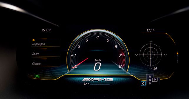 2019 Mercedes-AMG C43 4MATIC Digital Instrument Cluster