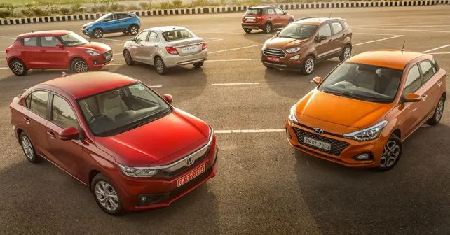 Honda Amaze Vs Maruti Suzuki Dzire Vs Hyundai Elite I20 Asta Vs Maruti Suzuki Swift Vs Ford EcoSport Vs Maruti Suzuki Vitara Brezza Vs Tata Nexon