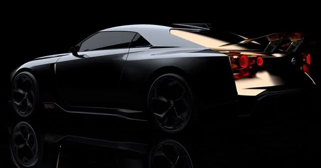 Nissan GT R GT R50 Italidesign Rear