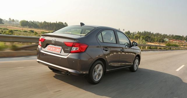 2018 Honda Amaze Rear Dynamic 