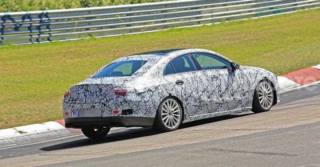 2018 Mercedes Benz CLA Spy Shot