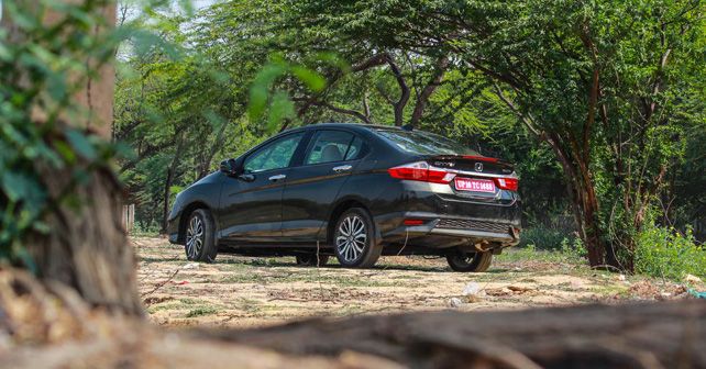 Honda City Rear Angle Shot Gal