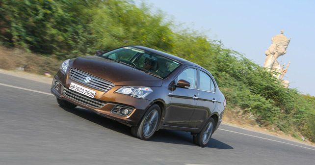 Maruti Suzuki Ciaz Front Action